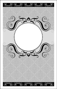 Wedding Program Cover Template 13A - Graphic 3